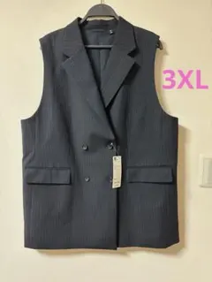 GU ダブルブレストベストZ+E 　3XL 新品未使用