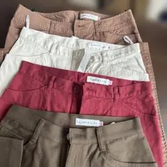 シンプルライフ　パンツ　4着