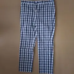 BEAUTY & YOUTH チェック柄カジュアルパンツ