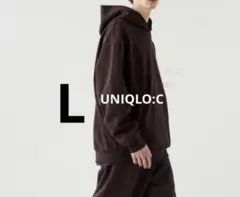 ユニクロシー スウェットオーバーサイズプルパーカ L PLST theory