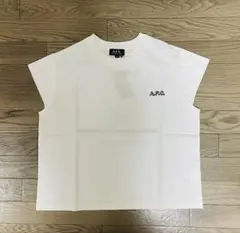 美品 ALAIA アライア 半袖ロゴプリントTシャツ ホワイト 白 38 M