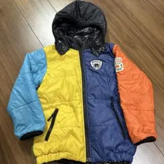 DOUBLE.B マルチカラー ダウンコート 120