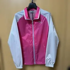 PUMA ウィンドブレーカー ピンク/ホワイト