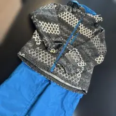 DESCENTE ジュニア スキーウェア セット 130オレンジ/ネイビー - メルカリ