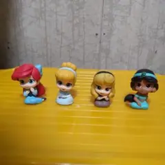 ディズニープリンセス カプセルトイ コンプリート4体セット