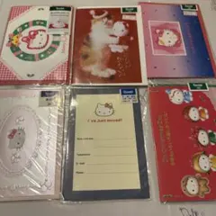1990年代　キティーちゃん　ハローキティ　サンリオ　ポストカードセット