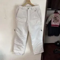 ベージュ　スノーボードパンツ 女性用