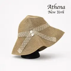 Athena New York アシーナ ストローハット 麦わら帽子 レース - メルカリ