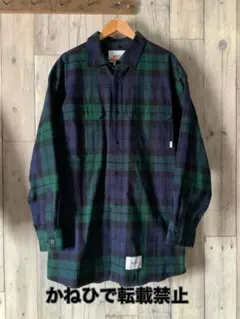 ☆wtaps ダブルタップス☆BLACK WATCH ブラックウォッチ☆Pコート WTAPS ダブルタップス 172GWDT-JKM05 BLACKWATCH COAT ブラック