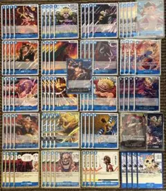 ワンピースカード 世界最強の戦士 ロックス海賊団 青デッキパーツ 全71