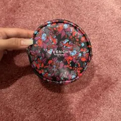 GIVENCHY PARFUMS ラウンドポーチ 花柄　ノベルティ