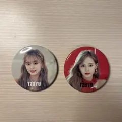 TWICE ツウィ TZUYU 缶バッジ 2種類セット