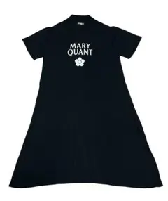 MARY QUANT マリークワント リブニットワンピース ブラックのサムネイル