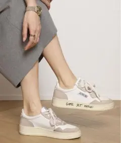 超美品！Muse AUTRY オートリー MEDALIST LOW スニーカー