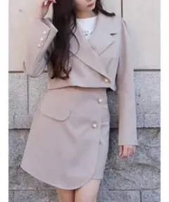 MIIA セットアップ ジャケット スカート