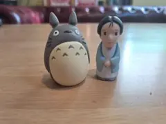 スタジオジブリ フィギュアセット まとめて２体大トトロ廃盤指人形 どんぐり共和国