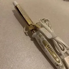 CREATs クレイツ カールヘアアイロン ホワイト/ゴールド 26ミリ