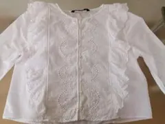 ZARA レース トップス ブラウス