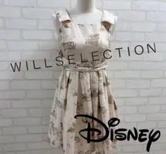 ★美品★ Disney おしゃれキャット マリーちゃん ノースリーブ ワンピースのサムネイル