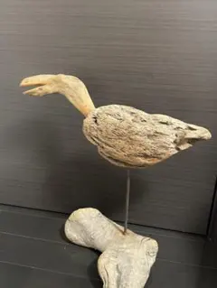 【美品】ビンテージ　トリ　鳥　陶器　置物　インテリア　工芸品　美術品　A2679 美品】ビンテージ トリ 鳥 陶器 置物 インテリア 工芸品 美術品 A2679