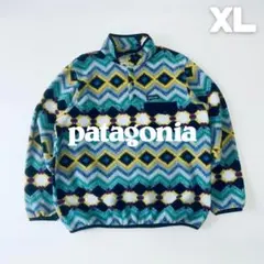 Patagonia 2016年 シンチラスナップT メキシコ製 XL 総柄
