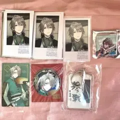 ろふまお 甲斐田晴 チェキ 缶バッジ キーホルダー セット