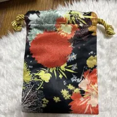 DRIES VAN NOTEN ドリス ヴァン ノッテン 巾着 ポーチ 花和柄N - メルカリ