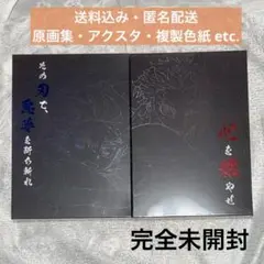 未開封　鬼滅の刃 エアコミケ2 限定 原画集セット 2点　色紙　アクスタ