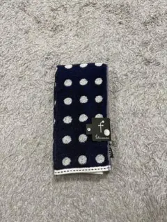 fufu mono form フェイスタオル ドット柄 青色 | Mercari