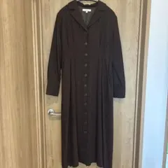 MOUSSY ロングワンピース ブラウン