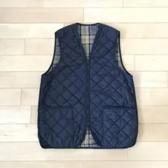 最終価格【新品未使用】Barbour キルティングベスト サイズ40 Barbour バブアー キルティングベスト メンズ QUILTED WAISTCOAT