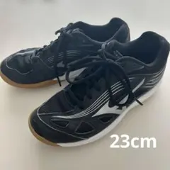 Mizuno サイクロンスピード バレーボールシューズ 黒/白 23cm