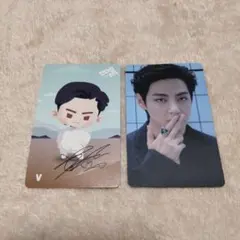 BTS 公式グッズ V テヒョン テテ PROOF トレカ　セット