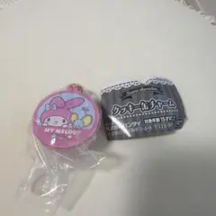 新品　サンリオキャラクターズ　クッキー缶チャーム　マイメロディ