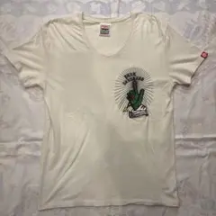 PUNK DRUNKERS Tシャツ M 刺繍 古着 パンクドランカーズ