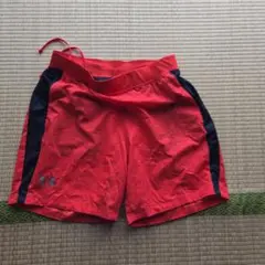 アンダーアーマー ランニングショーツ レッドNo.58
