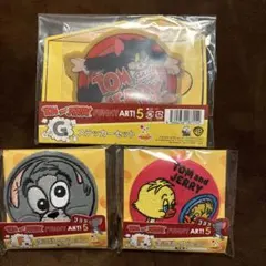 トムとジェリー 一番くじ　缶バッジ　缶ミラー　ステッカー