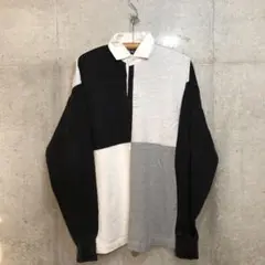 90's OLD GAP オールド　ギャップ ラガーシャツ　パネルパターン