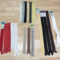 ファスナー　セット 19本　ハンドメイド　裁縫　手芸