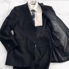 【未使用級✨】PAZZO ブラックフォーマル スーツ セットアップ 黒 AB8