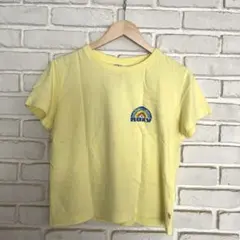 ROXY イエロー ショート丈Tシャツ