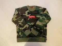 Supreme15aw Boxlogo crewneck Camo