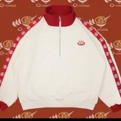 【11/14まで値下げ】逃げ水あむ 餃子ハーフジップ Lサイズ SOXSOCKS