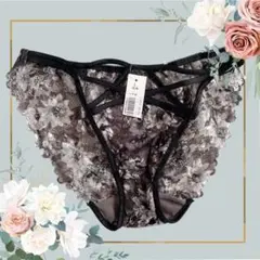 エメフィール❣️ショーツ パンティ サイドストリング レースショーツ エロかわ L