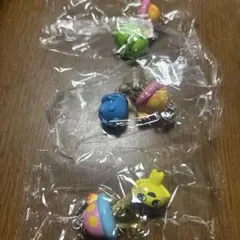 カラフル小動物カプセルトイ3個セット