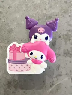 マックハッピーセット マイメロディ クロ 三 小物入れ