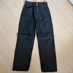 SHEIN DAZY ブラック ストレートデニム