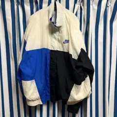 希少 90s NIKE CHAMPS別注 ナイロンジャケット XL マルチカラー