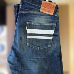 M*M様 Momotaro Jeans 出陣モデル ボタンフライ デニムパンツ - メルカリ