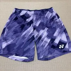 YONEX バドミントンパンツ 15176CR メンズM 中国代表モデル ブルー